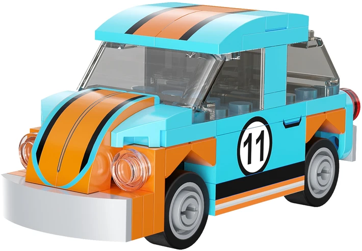 CaDA statybiniai blokeliai „Iron Beetle Car“ 70 dienų