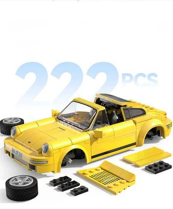 CADA BLOKŲ RINKINYS RUF CTR 2017 YELLOWBIRD NUOTOLINIO PULTO VALDYMAS AUTOMOBILIS 222 EL