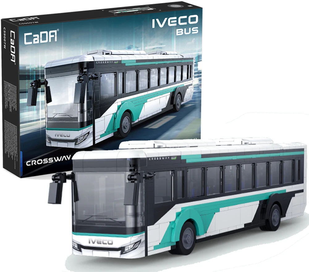 CADA STATYBINIAI KLUOKAI IVECO TRANSPORT CROSSWAY CITY BUS 832 ELEMENTS.