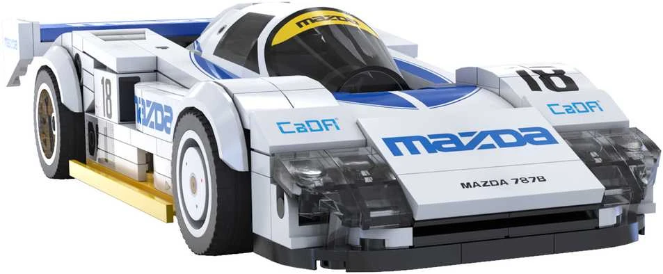 CADA BLOKŲ RINKINYS MAZDA 787B LE MANS 1:24 242 VIENETŲ SPORTINIS AUTOMOBILIS