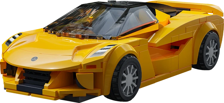 Konstruktoriaus kaladėlės CaDA Sportinis automobilis Lotus Evija 1:24 276 elementai C55044W