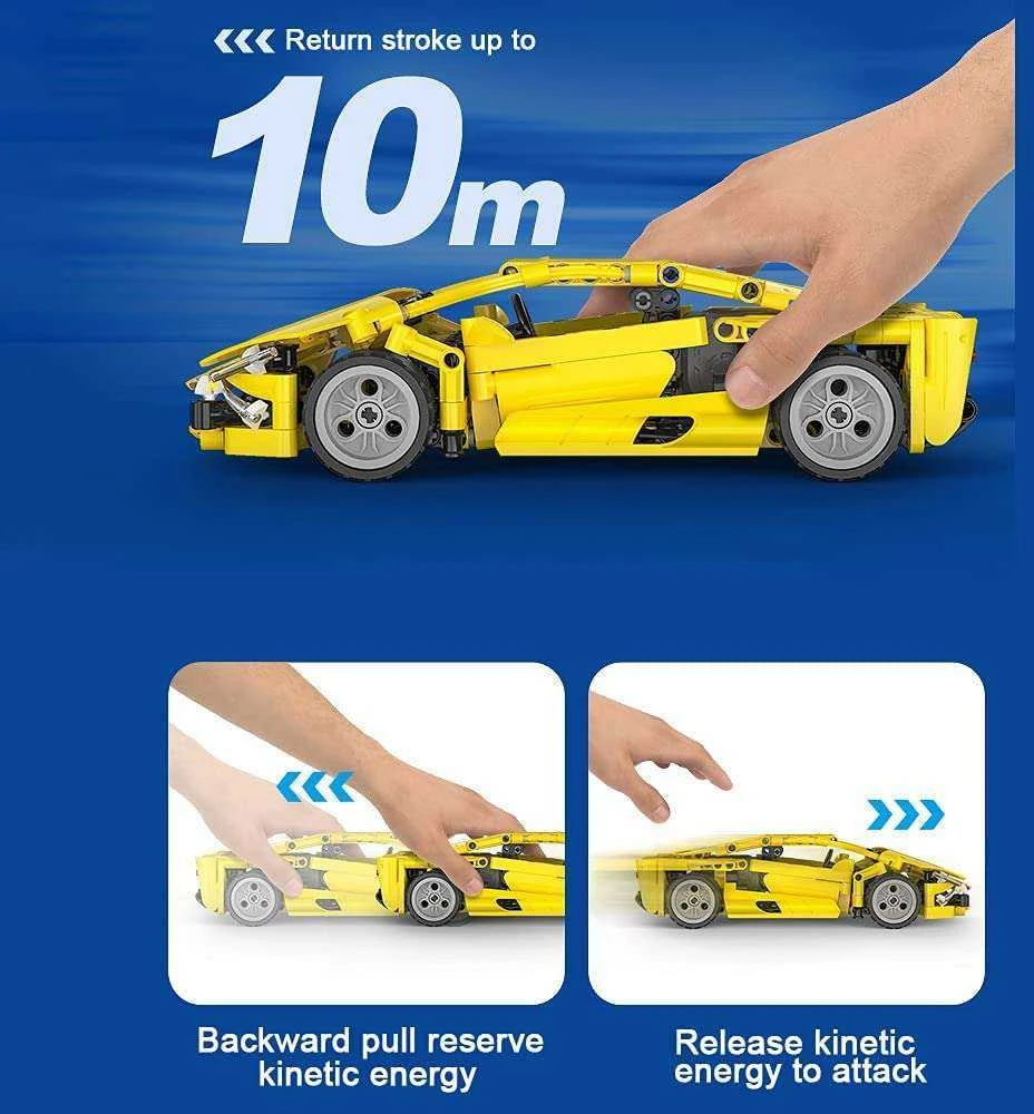 *****Cada Lightning SportsCar C52021W 27352 kaladėlės