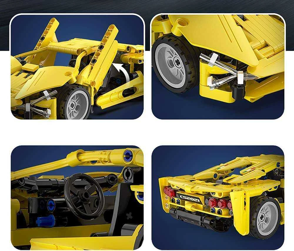 *****Cada Lightning SportsCar C52021W 27352 kaladėlės