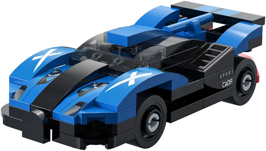 CaDA statybinių blokų „Starfall Meteor Car“ 70 dienų