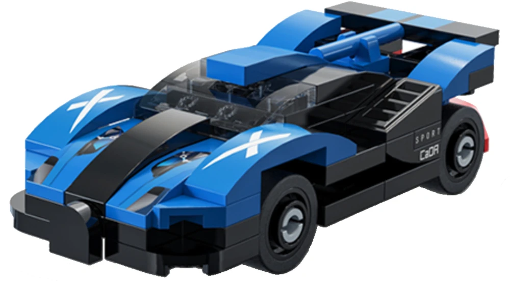 CaDA statybinių blokų „Starfall Meteor Car“ 70 dienų