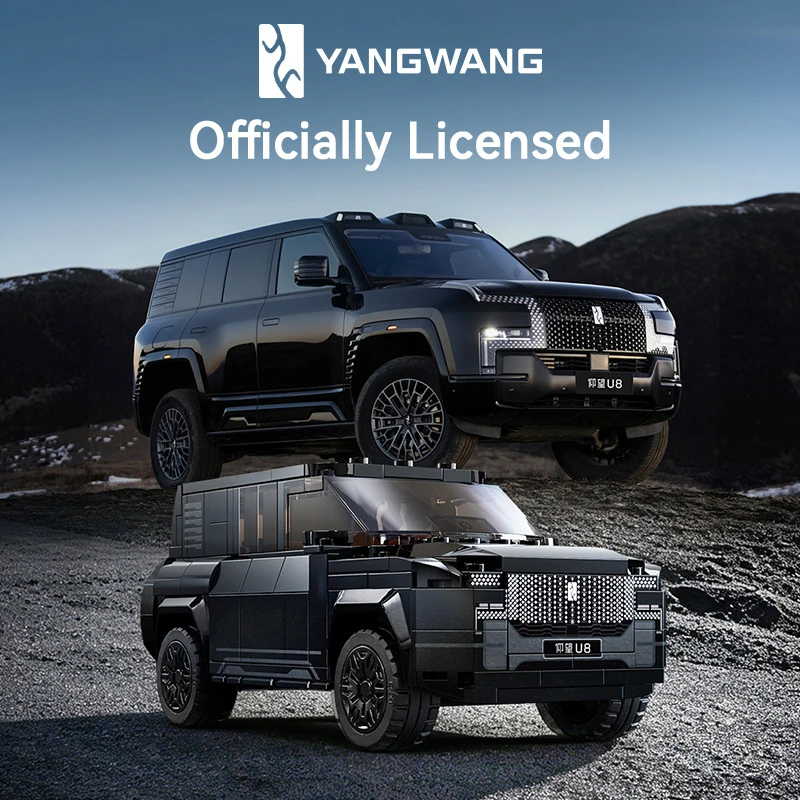 Konstruktorius CaDA Visureigis SUV YANGWANG U8 1:24 304 elementai C55046W