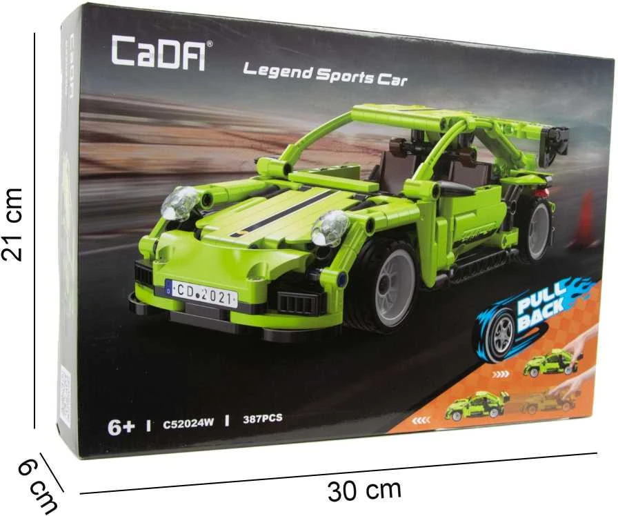 *****Cada Legend sportinis automobilis C52024W 27383 kaladėlės