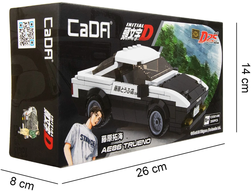 *****Cada lenktyninis automobilis AE86Trueno C55014W 25792