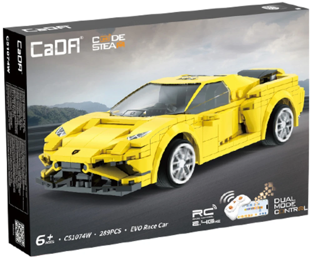 CADA BLOCKI RC lenktyninis automobilis dvigubas režimas