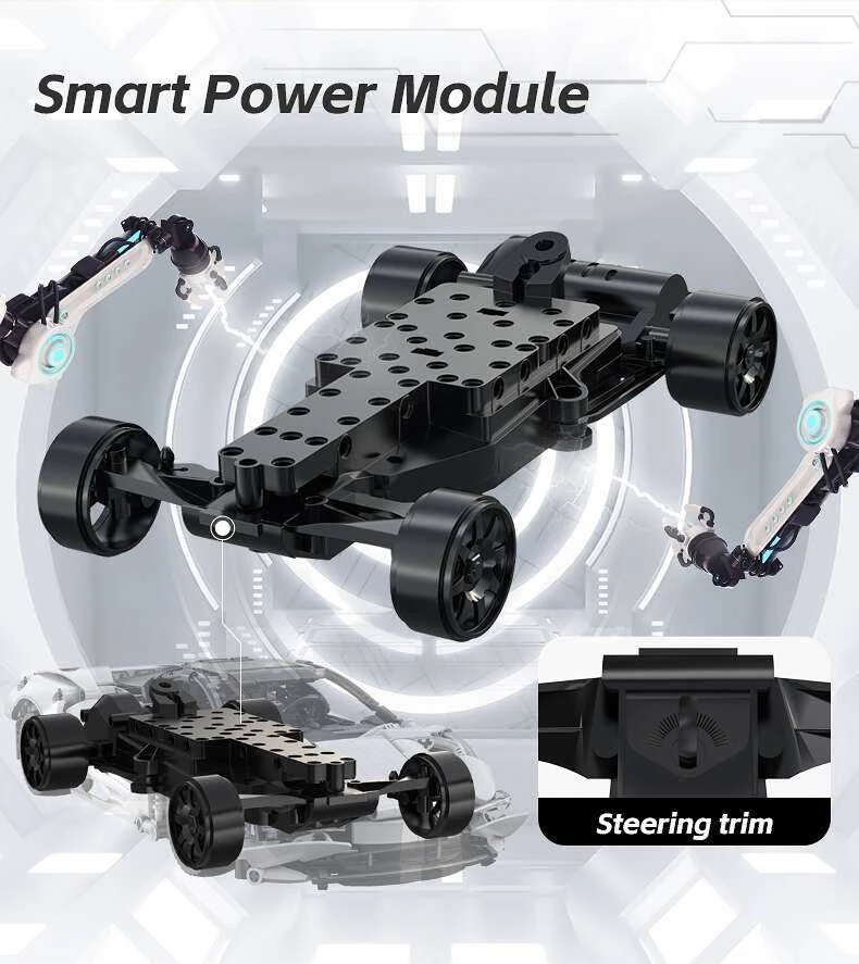 CADA BLOKAI NUOTOLINIO PULTO VALDOMAS SPORTINIS AUTOMOBILIS SUPER STORM 30CM 402EL DUAL