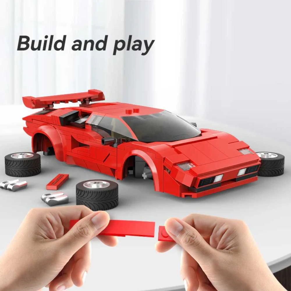 CADA Raudona Shadow RC automobilių sportinės plytos 328 EL dvigubo režimo C51085W