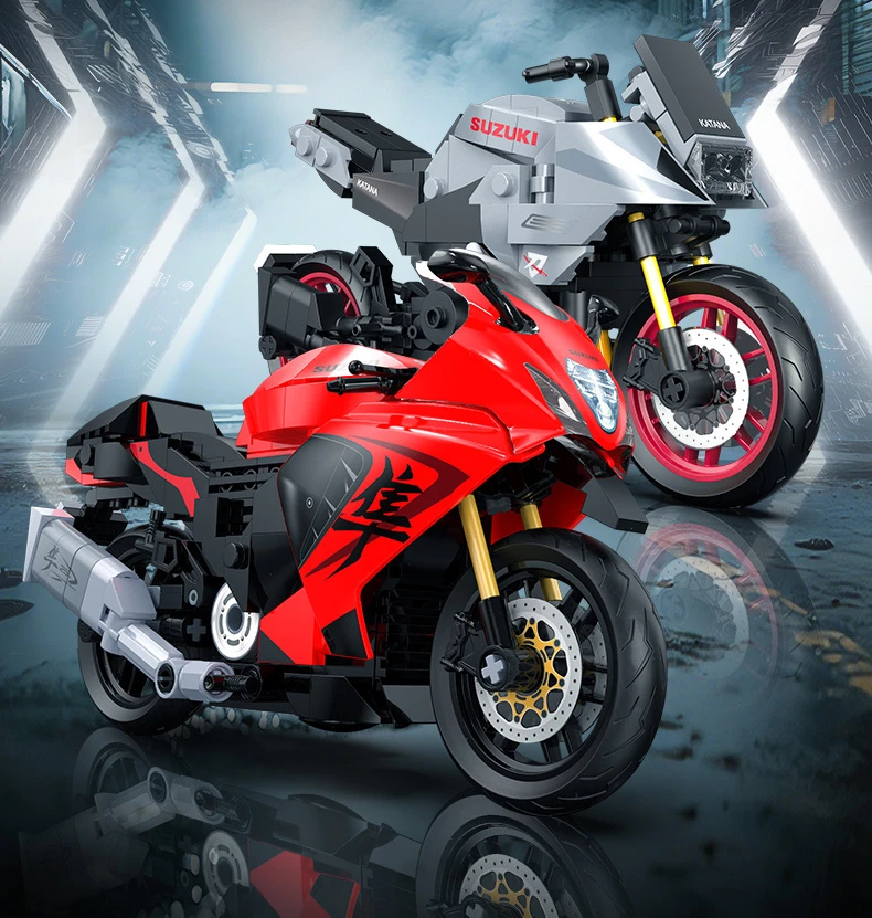 CaDA Suzuki Katana C62052W motociklo konstruktoriai 1:12, 310 dienų