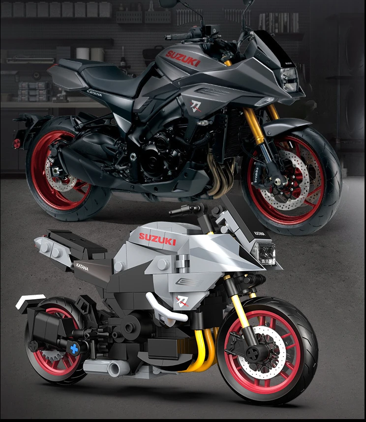 CaDA Suzuki Katana C62052W motociklo konstruktoriai 1:12, 310 dienų