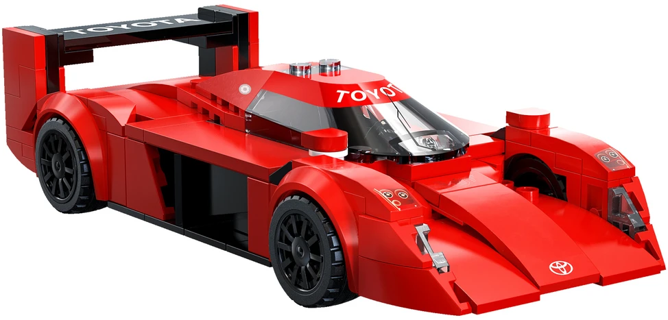 CaDA konstruktoriaus kaladėlės iš lenktyninio automobilio „Toyota GT-ONE“, 272 detalės