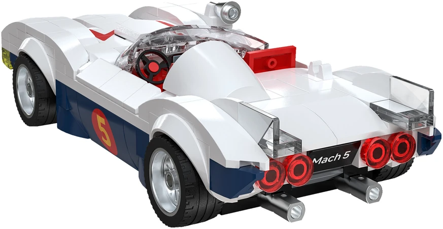 CaDA konstruktoriaus kaladėlės lenktyninis automobilis Speed Racer Mach 5 C55087W 294 elementai