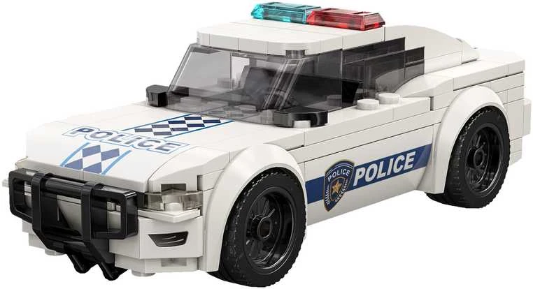 CaDA konstruktoriaus kaladėlės „Racer Midnight Pursuit“ lenktyninis automobilis, 156 detalės