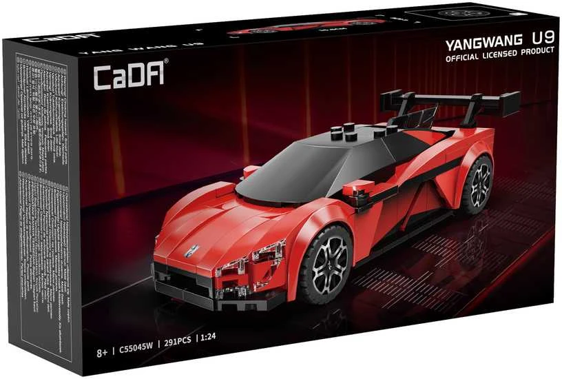 CaDA lenktyninių automobilių konstruktoriai, Yangwang U9 sportinis automobilis, 291 detalė