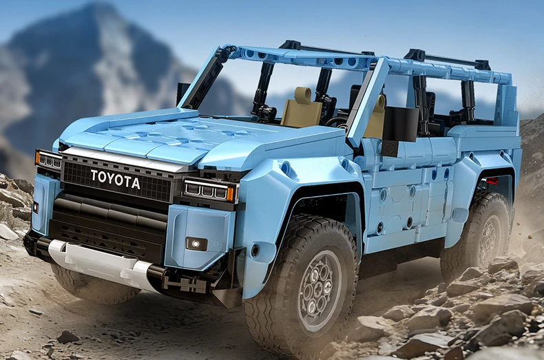 CADA BLOKAI TOYOTA LAND CRUISER PRADO LC250 1:14 RC NUOTOLINIO PULTO 586EL