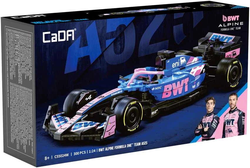 CaDA F-1 automobilio konstruktorius BWT Alpine F1 A525, 300 detalių