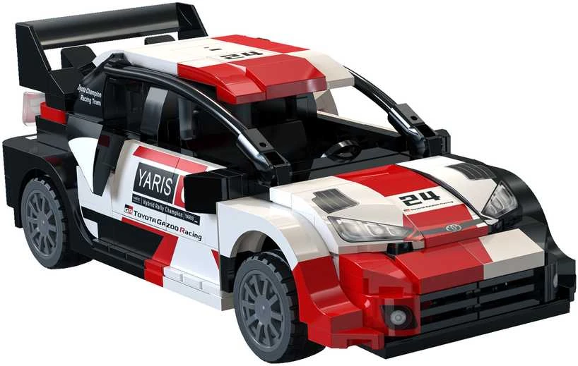 CaDA konstruktoriai iš lenktyninio automobilio „Toyota GR Yaris Rally1“, 317 detalių