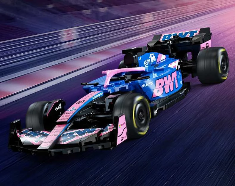 CaDA F-1 automobilio konstruktorius BWT Alpine F1 A525, 300 detalių