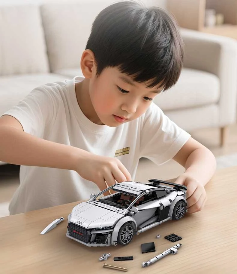 *****Cada kaladėlės C57012W Audi R8 Coupe RC 29394