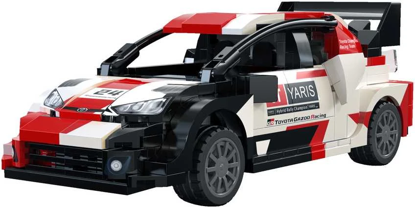 CaDA konstruktoriai iš lenktyninio automobilio „Toyota GR Yaris Rally1“, 317 detalių