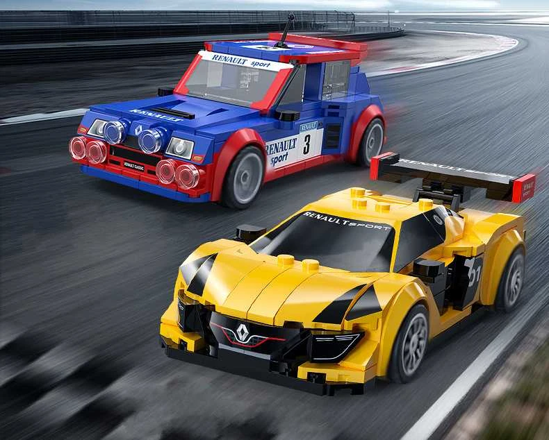 CaDA konstruktoriai iš lenktyninio automobilio „Renault 5 Maxi Turbo“, 308 detalės