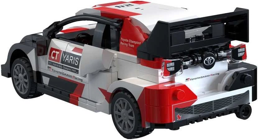 CaDA konstruktoriai iš lenktyninio automobilio „Toyota GR Yaris Rally1“, 317 detalių