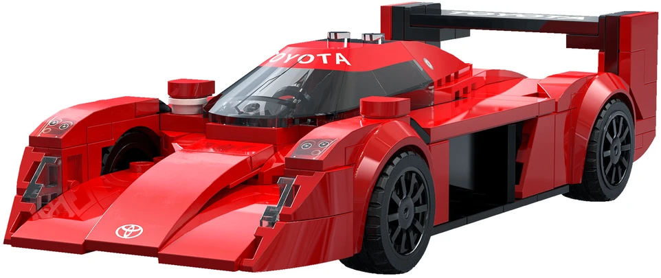 CaDA konstruktoriaus kaladėlės iš lenktyninio automobilio „Toyota GT-ONE“, 272 detalės