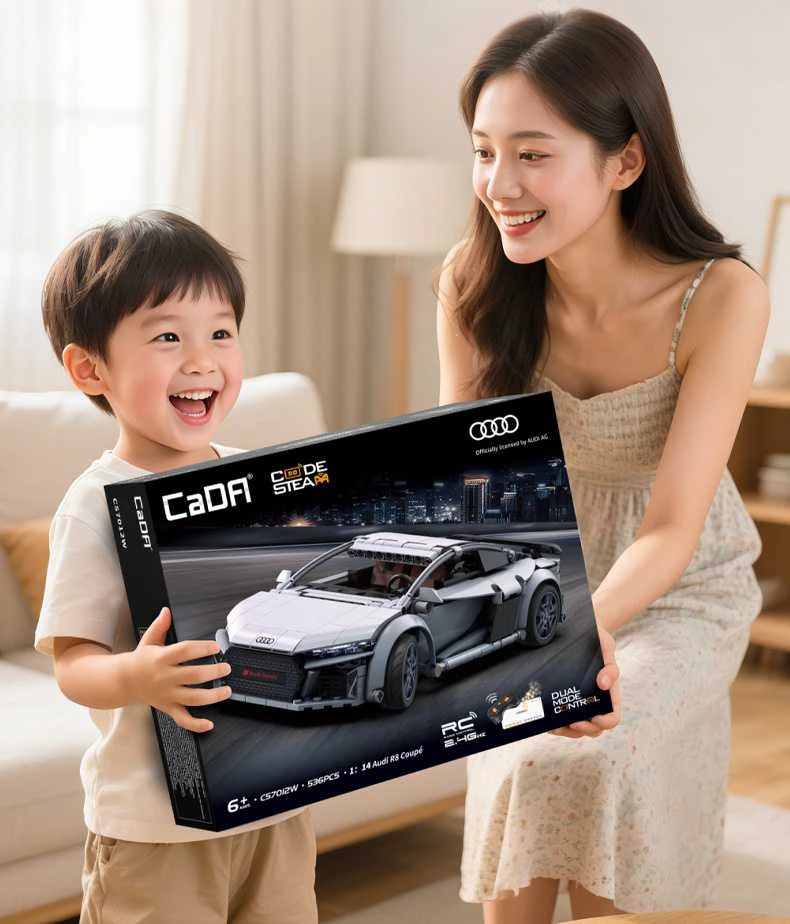 *****Cada kaladėlės C57012W Audi R8 Coupe RC 29394
