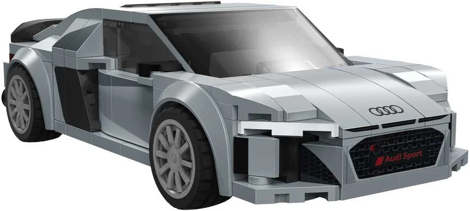 CaDA lenktyninis automobilis Audi R8 kupė sportinis automobilis 199 detalės