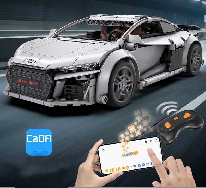 *****Cada kaladėlės C57012W Audi R8 Coupe RC 29394