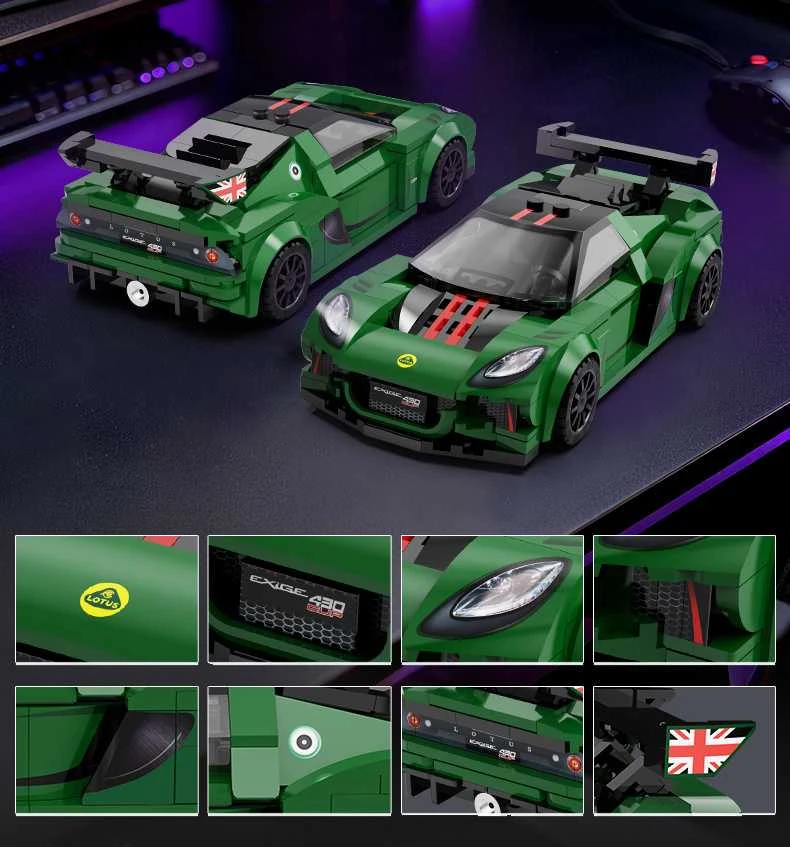 CaDA lenktyninis automobilis Lotus Exige Cup 430 319 vnt