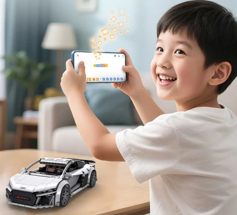 *****Cada kaladėlės C57012W Audi R8 Coupe RC 29394