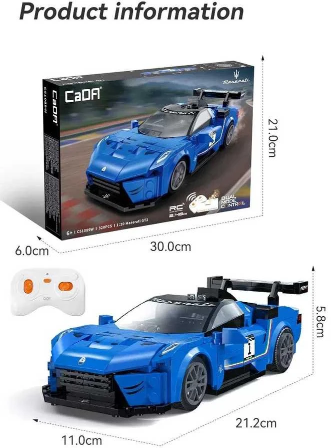 *****Cada kaladėlės Maserati GT sport C51089W 30345