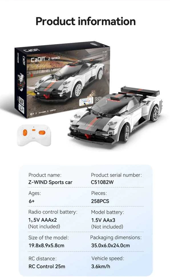 *****Cada Z-Wind sportinio automobilio C51082W 29455 trinkelės