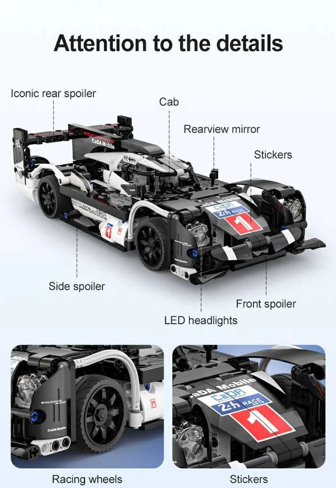 *****Cada klocki Blade Sports Car C51307W 29226