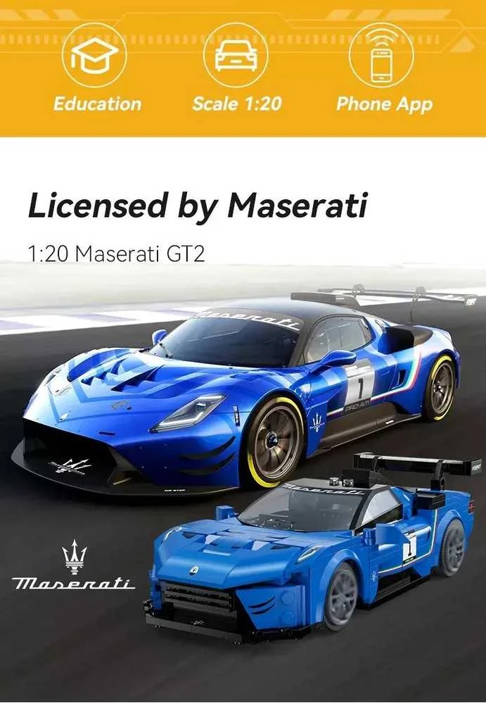 *****Cada kaladėlės Maserati GT sport C51089W 30345
