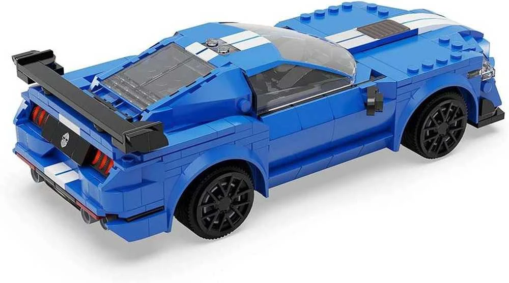 CaDA konstruktorius-nuotoliniu būdu valdomas lenktyninis automobilis „Blue Knight 500“ (C51077W)