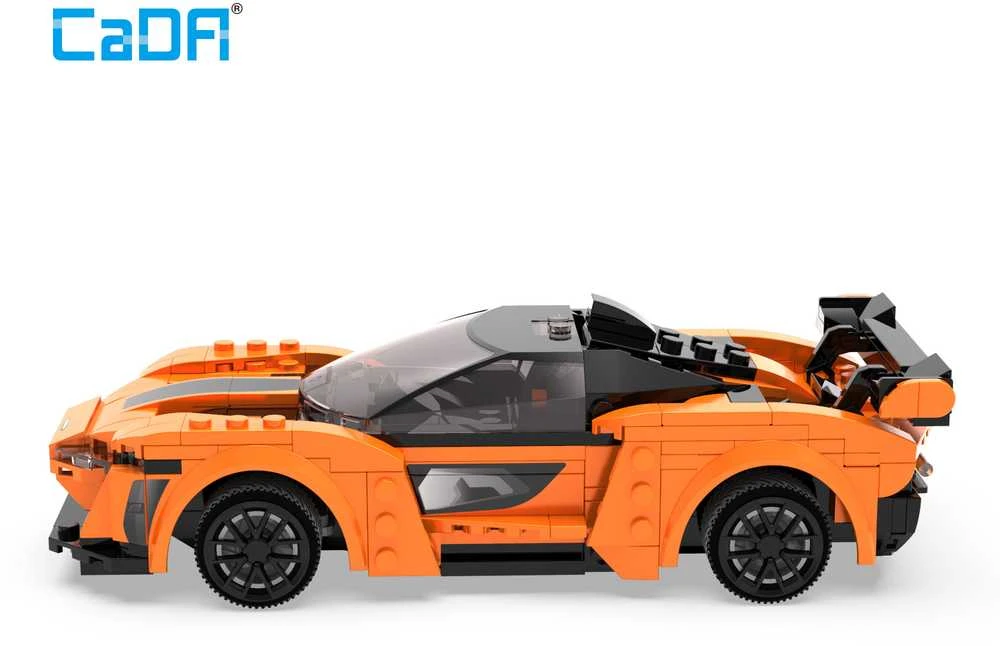 Konstruktorius CaDA Blaze Car C51075W, su RC pultu, 1:20 mastelis (295 dalys)