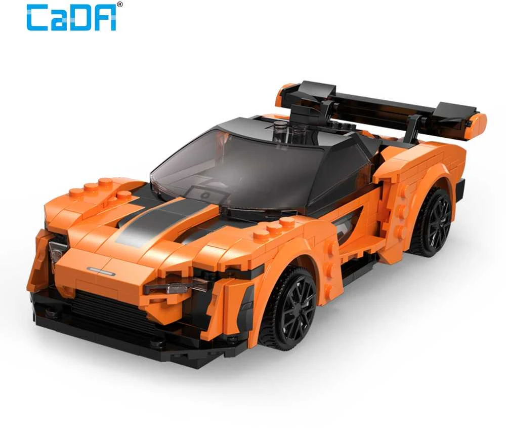 Konstruktorius CaDA Blaze Car C51075W, su RC pultu, 1:20 mastelis (295 dalys)