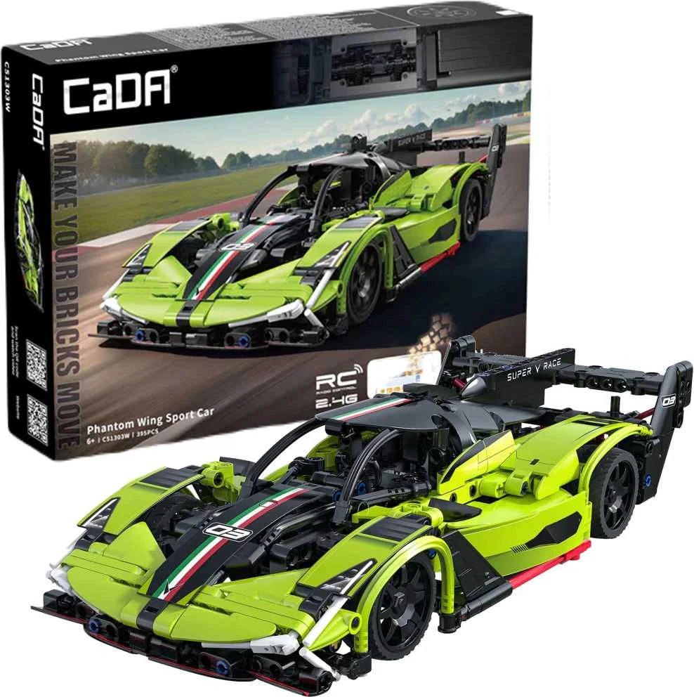 CaDA konstruktorius-nuotoliniu būdu valdomas sportinis automobilis „Phanton Wing“, 395 dalys