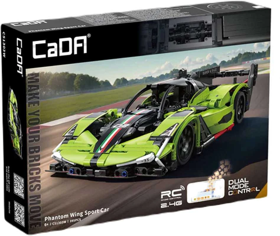 CaDA konstruktorius-nuotoliniu būdu valdomas sportinis automobilis „Phanton Wing“, 395 dalys