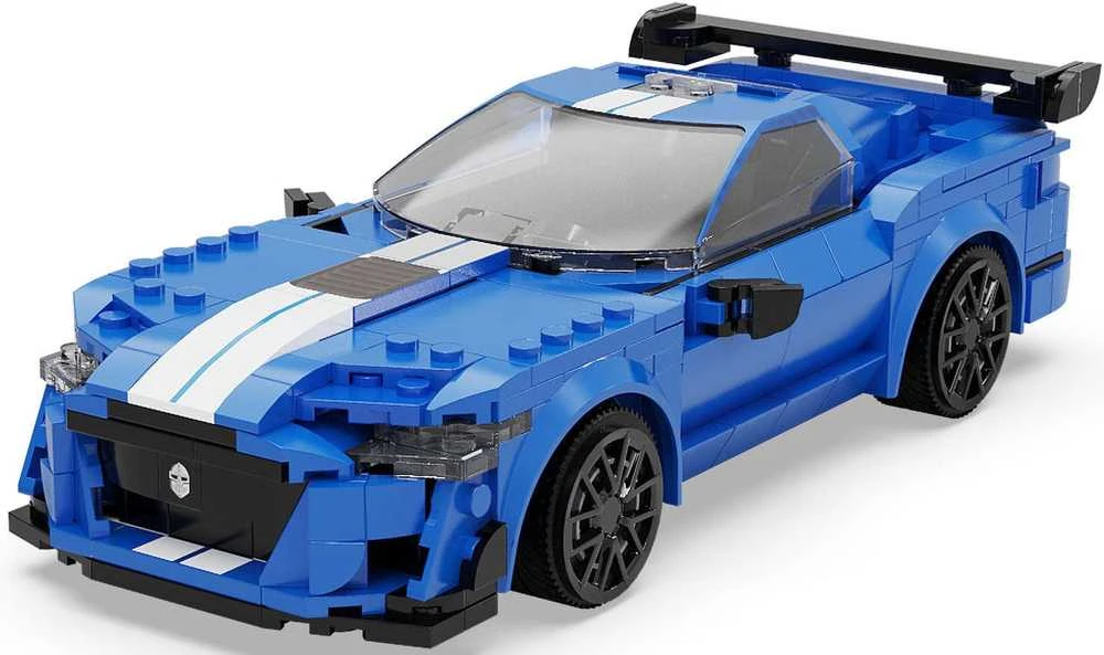 CaDA konstruktorius-nuotoliniu būdu valdomas lenktyninis automobilis „Blue Knight 500“ (C51077W)