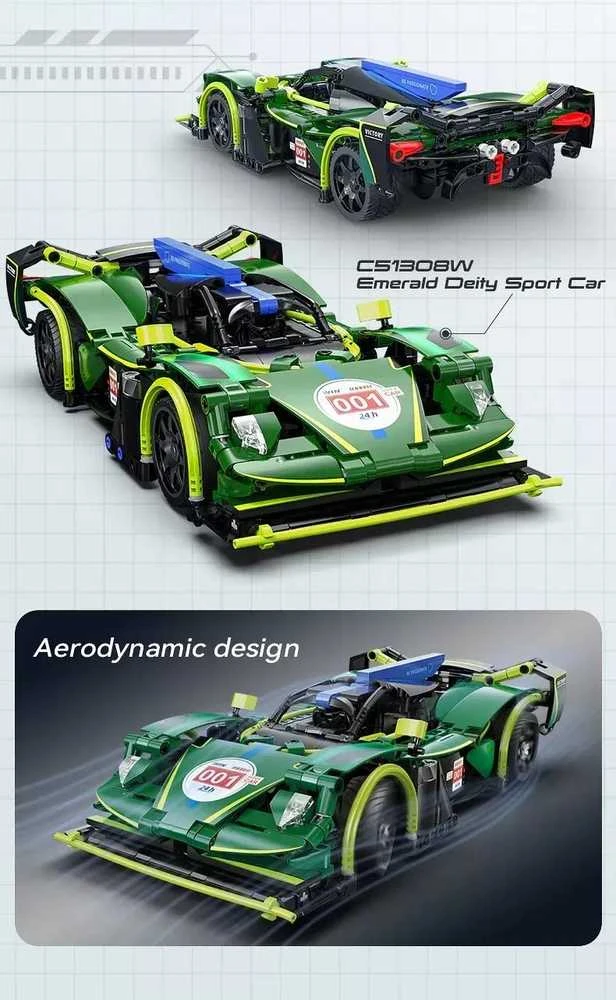 CaDA konstruktorius-nuotoliniu būdu valdomas sportinis automobilis „Phanton Wing“, 395 dalys