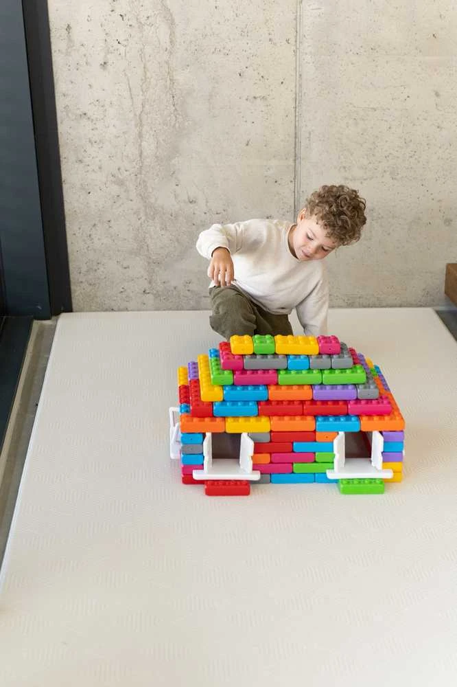 Marioinex Bricks Bricks Junior 140 langai ir durys (902 387)
