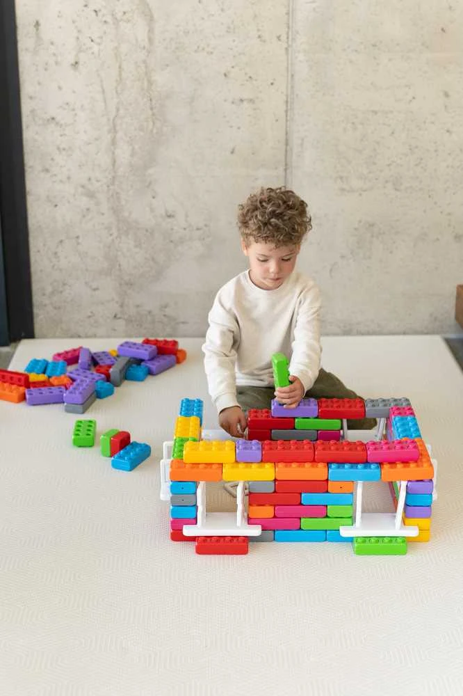 Marioinex Bricks Bricks Junior 140 langai ir durys (902 387)