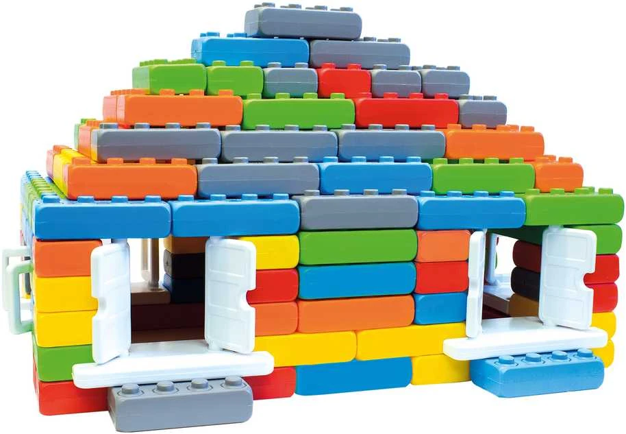 Marioinex Bricks Bricks Junior 140 langai ir durys (902 387)