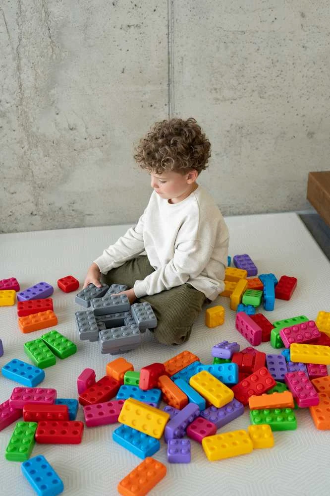 Marioinex Kaladėlės Junior Bricks 901724 , 110 vnt.